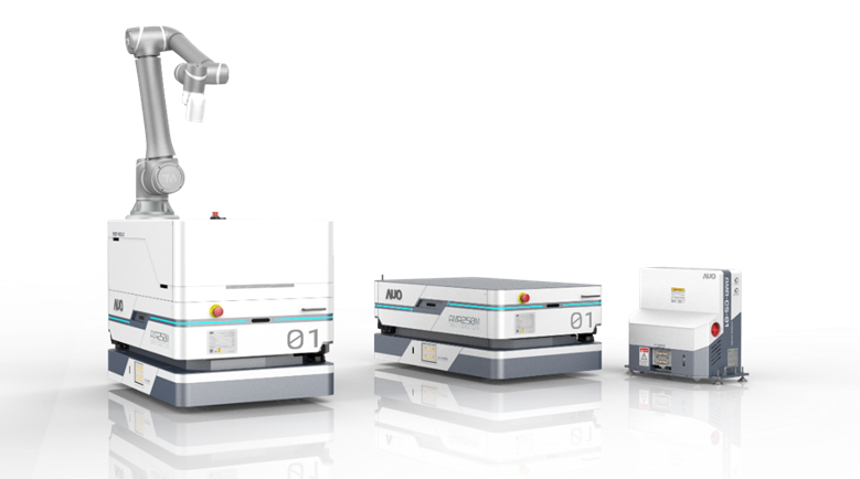 创世红海數位開發的自主式移動機器人（AMR250M），搭配全向輪並結合AI演算法、2D LiDAR、3D攝影機等技術，協助客戶實現產線全自動化